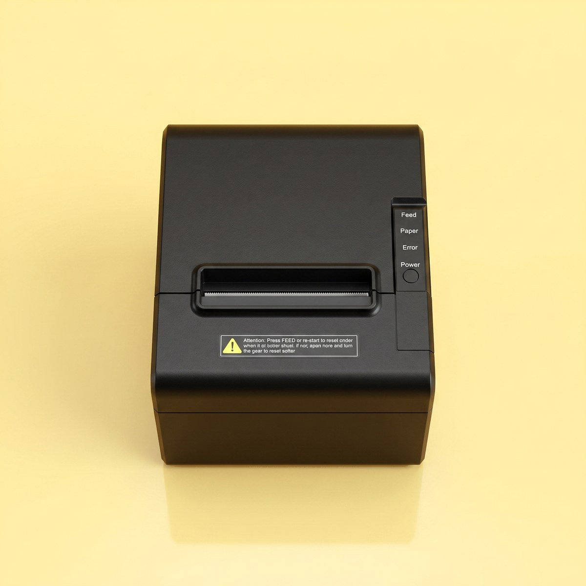 80mm receipt printer rear ports