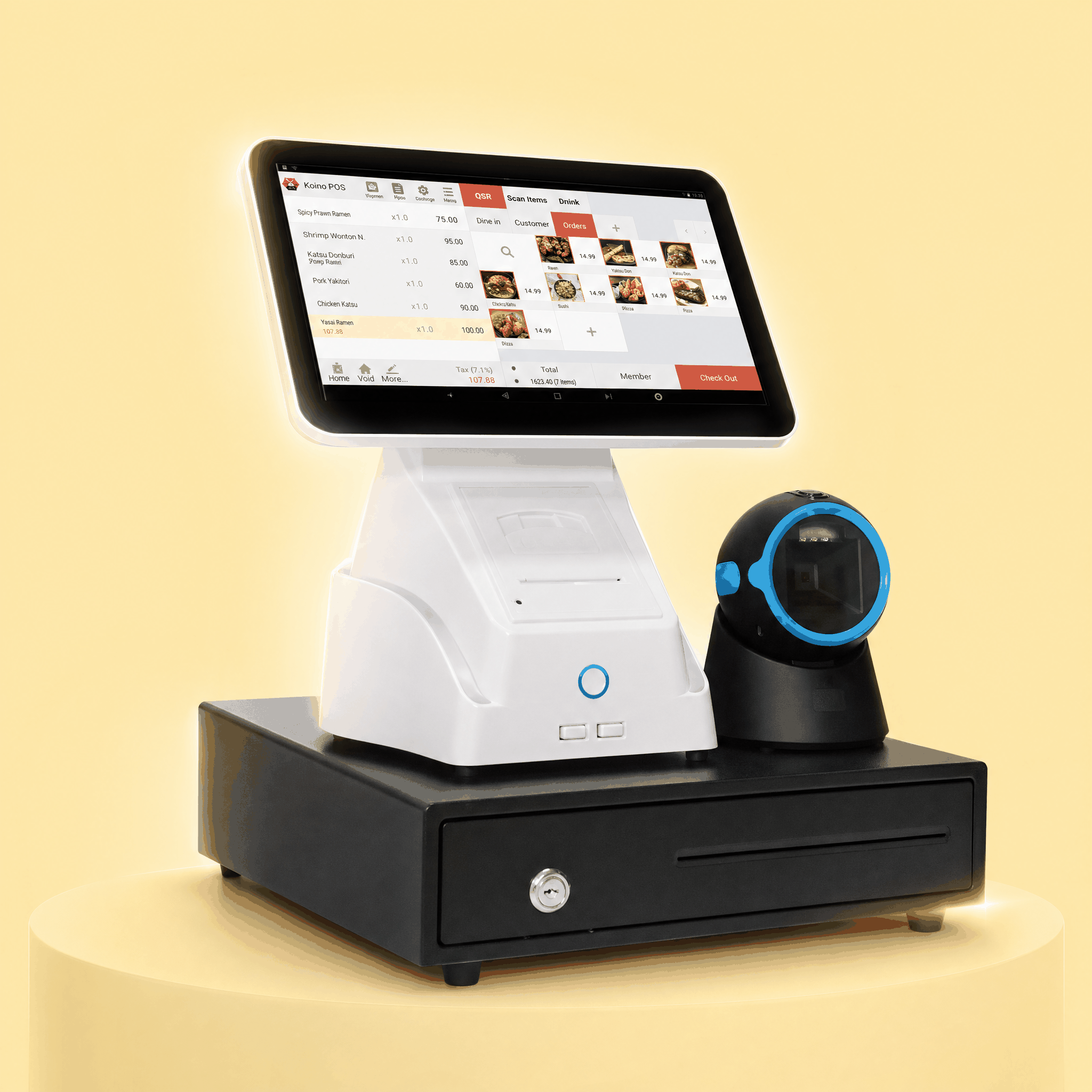 Topaz POS front