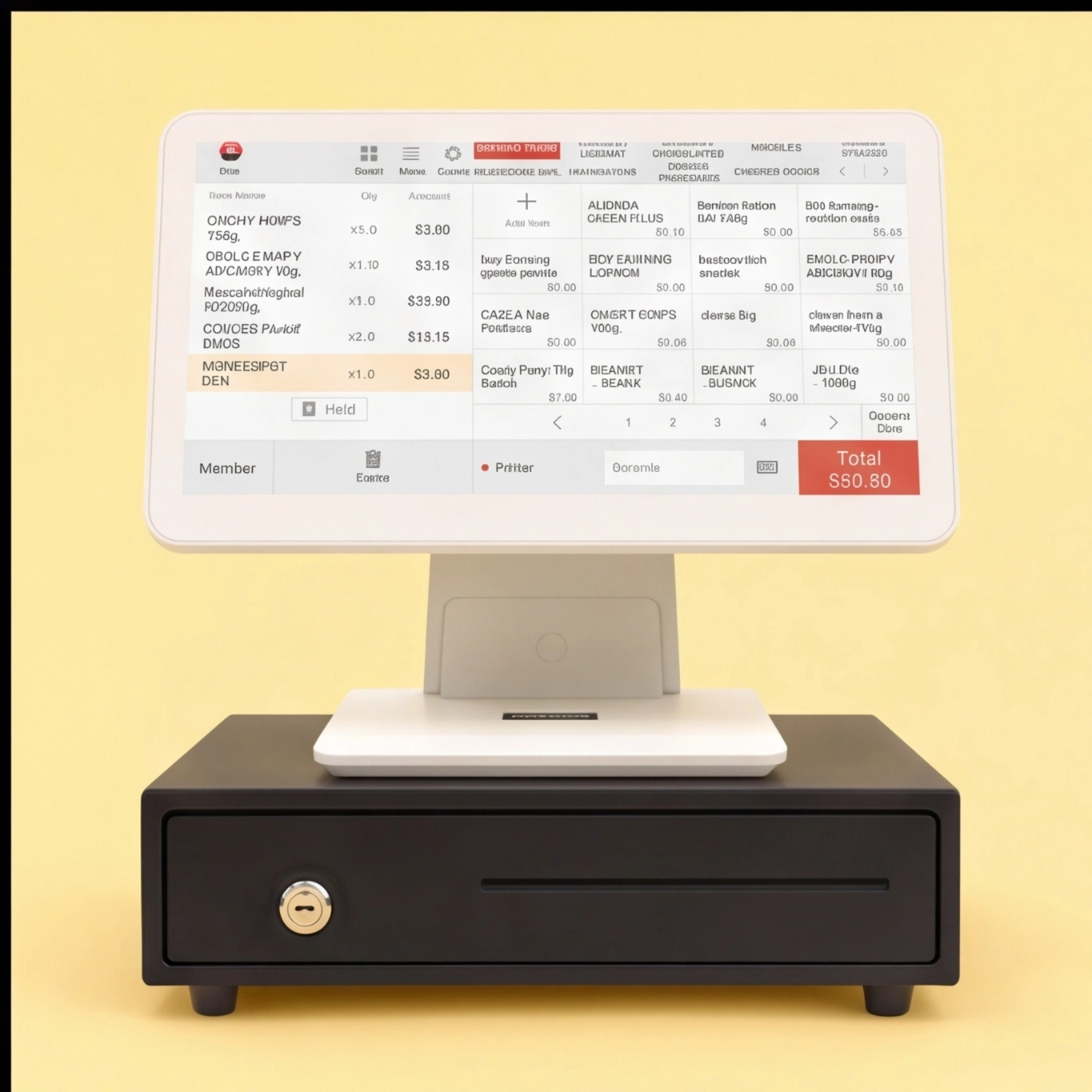 Diamond POS detail