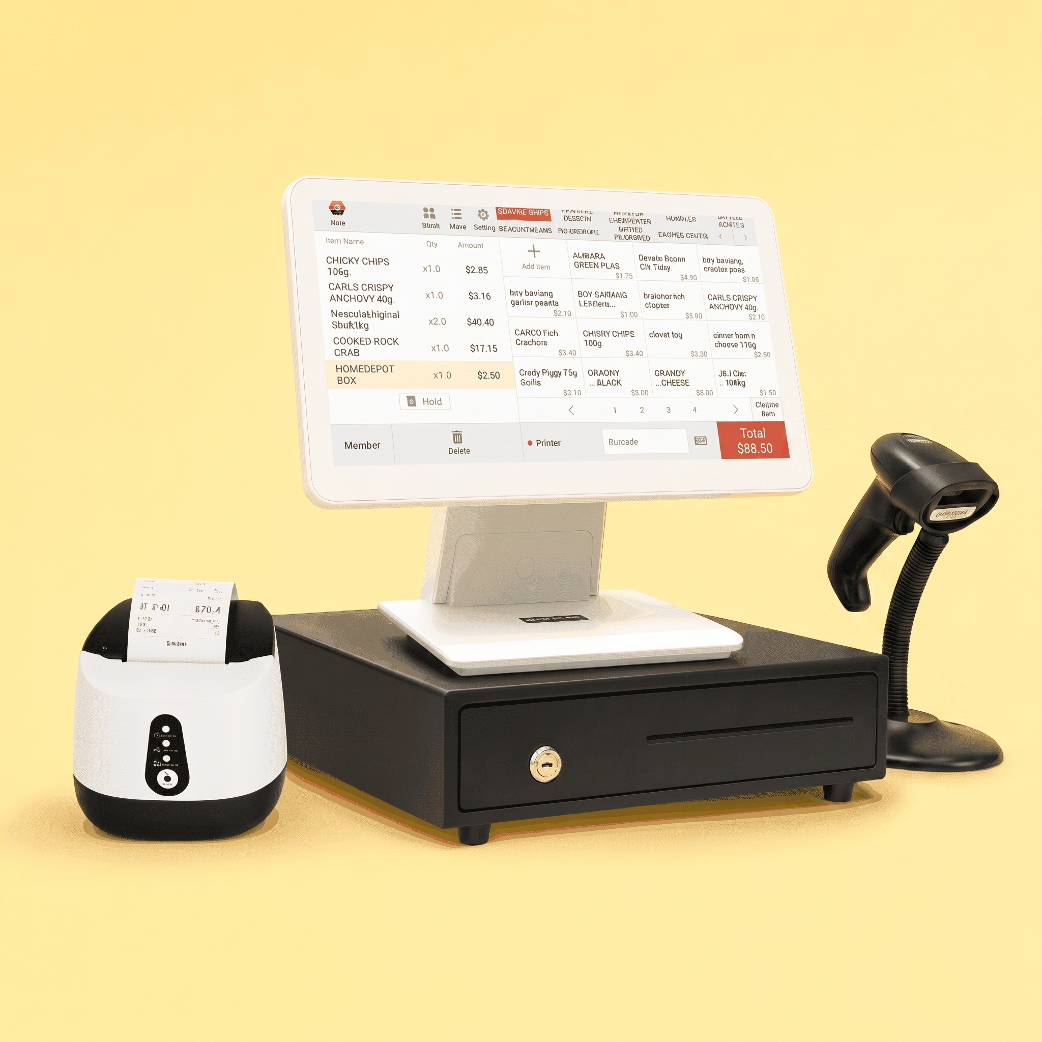 Diamond POS front